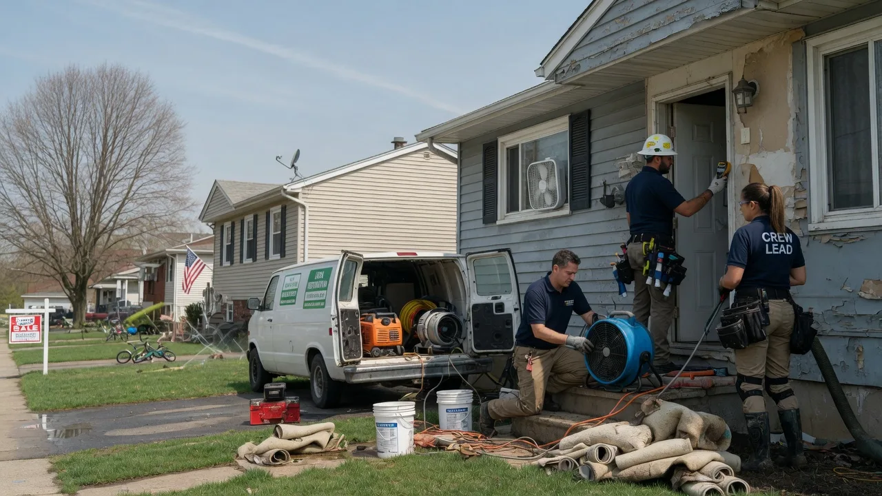 Flood Cleanup in Chandlersville, OH near me